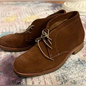 Johnston & Murphy Brown Tan Ankle Boots